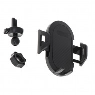 Suport de telefon 2in1 cu prindere in parbriz sau grila de ventilatie - Img 3