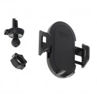 Suport de telefon 2in1 cu prindere in parbriz sau grila de ventilatie - Img 3