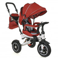 Tricicleta si Carucior pentru copii Premium TRIKE FIX V3 culoare Rosie - Img 1