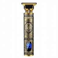 Trimmer Profesional de tuns barba sau parul, lama din titan + ceramica, cu acumulator, accesorii incluse, model Woodman T9 - Img 3