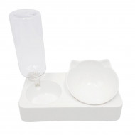 Vas pentru alimente cu distribuitor apa pentru pisici, 2in1 AG684A - Img 3