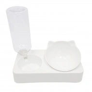 Vas pentru alimente cu distribuitor apa pentru pisici, 2in1 AG684A - Img 3
