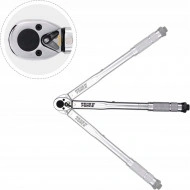 Cheie dinamometrica din otel/crom, 3/8″, reglabila 7-112 Nm, cu blocare - Img 2