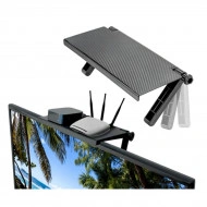 Etajera TV / Monitor din ABS, reglabila, dimensiune 33 x 16.5 cm