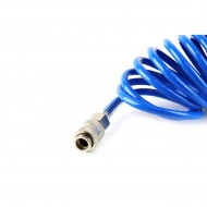 Furtun spiralat pentru aer comprimat din PE, 5 x 8mm, lungime 20m, PT-05 - Img 2