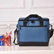 Geanta termoizolanta pentru picnic sau plaja, capacitate 16l, culoare Albastra - Img 7