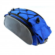 Geanta transport albastra pentru portbagajul bicicletei AVX-RW2B - Img 1