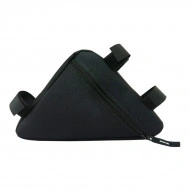 Geanta triunghiulara pentru cadru bicicleta, 25 x 19 x 18 cm, culoare neagra - Img 3