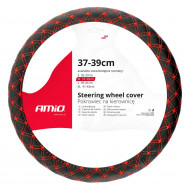 Husa volan Red Seam, SWC-40-M (37-39cm) - Img 3