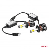 Instalatie LED COB 2Side AMiO, compatibil H7, destinat competitiilor auto sau off-road - Img 6