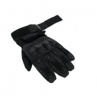 Manusi Tactice cu elemente de protectie, marime XL, cu destinatie Moto, ATV, SSV, QUAD, culoare Neagra - Img 5