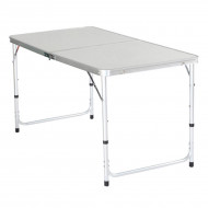 Masa turistica pliabila din aluminiu cu 4 scaune, 120 x 60cm - Img 5