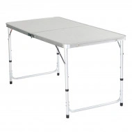 Masa turistica pliabila din aluminiu cu 4 scaune, 120 x 60cm - Img 5