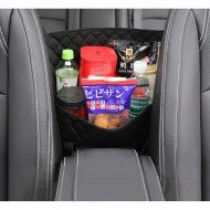 Organizator scaun auto de tip sacosa, 27 x 39cm, culoare neagra - Img 6