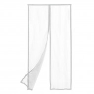 Plasa de tantari pentru usa, lavabila, culoare alba, 120 x 200 cm - Img 2