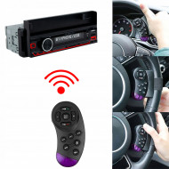 Player Auto RGB, 4 x 50W, model XBASS 7011X, cu Suport Telefon, Telecomanda pe volan, Bluetooth, Radio, MP3, AUX, Card - Img 6