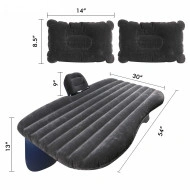 Saltea Autogonflabila pentru calatorii, 130 x 80 cm - Negru - Img 6