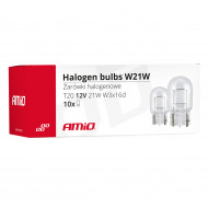 Set 10 becuri cu halogen T20, W21W, W3x16d, 12V - Img 3