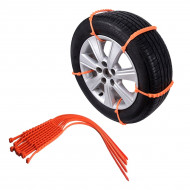 Set 10 benzi Anti-Derapante pentru Anvelope Auto, reglabile, lungime 93,5 cm - Img 3