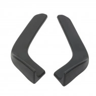 Set 2 buc. aripioare Racing, prelungire bara tuning din plastic culoare neagra - Img 7