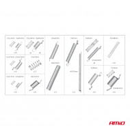 Set 200 arcuri de compresie si extensie de diferite dimensiuni pentru reparatii - Img 6