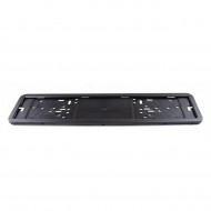 Suport numar inmatriculare din INOX negru mat, LPF 003 - Img 2