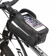 Suport Telefon IMPERMEABIL tip Geanta, montaj pe Motocicleta sau Bicicleta - Img 1