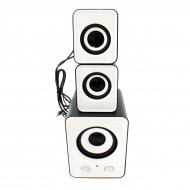 Boxe Stereo 2.1 cu conectare USB & Jack, putere 5W + 2 x 3W - Img 3