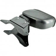 Cotiera auto Universala cu cusatura Rosie, AVX-T5433 - Img 6