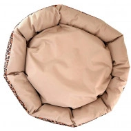 Culcus din material impermeabil pentru caine/pisica, model Animal Print, 77 cm - Img 3