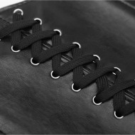 Curea Neagra de tip "corset" cu siret, pentru modelare talie, marime S - Img 6