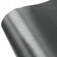 Folie colantare auto Aluminiu Polisat Antracit (1m x 1,52m) - Img 4