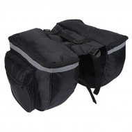 Geanta de transport negra pentru bicicleta cu 4 compartimente AVX-RW1 - Img 4