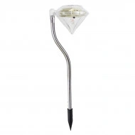 Lampa Solara estetica exterioara de gradina RGB LED tip "lampadar" - Img 5
