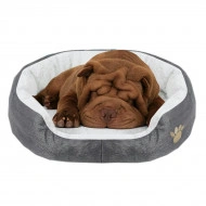 Pat imblanit pentru caine sau pisica Gri, 50x40cm, AG602K - Img 3