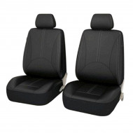 Set 11 huse scaun auto UNIVERSALE din piele ecologica NEGRU AG338E - Img 3