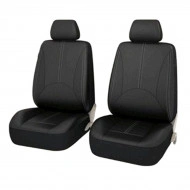 Set 11 huse scaun auto UNIVERSALE din piele ecologica NEGRU AG338E - Img 3
