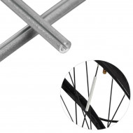 Set 12 ornamente din material reflectorizant pentru spite bicicleta, culoare galben - Img 3