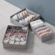 Set 3 buc. organizatoare inteligente pentru lenjerie intima, sosete, cravate, curele - Img 1