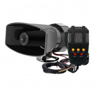 Sirena Profesionala cu 5 Tonuri si Microfon, putere 100W, alimentare 12V - Img 4