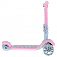 Tricicleta + Trotineta + Skateboard (3in1) roti iluminate LED - ROZ - Img 5
