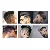 Trimmer Profesional de tuns barba sau parul, lama din titan + ceramica, cu acumulator, accesorii incluse, model Woodman T9 - Img 5