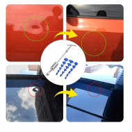 Unealta Profesionala PDR (Paintless Dent Repair) pentru indreptare caroserie, cu accesorii incluse, model AVX-WT-REMDEN02 - Img 4