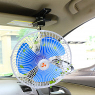 Ventilator auto oscilant cu alimentare la 12V 18cm AG147E - Img 1