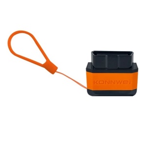 Adaptor OBD2 KONNWEI KW906 vedere frontala fara accesorii suplimentare
