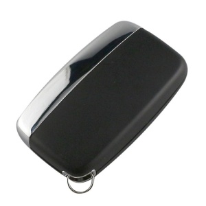 Carcasa cheie auto Techstar Jaguar F-Type XJ XF XE F-Pace 5 butoane spate negru lucios