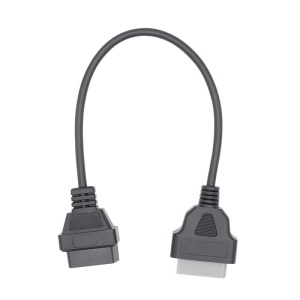 Adaptor Nissan 14 pini la OBD2, mufe verticale, cablu scurt