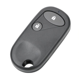 Carcasa cheie auto 2 butoane compatibila Honda Civic Accord CR-V Prelude Jazz Integra vedere frontala cu orificiu lamela