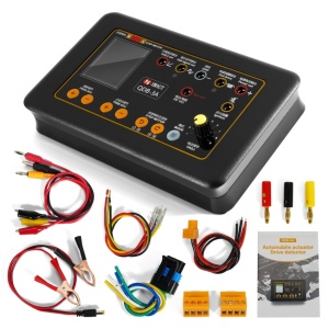 Tester avtomobilskih aktuatorjev Techstar QDB-3A – 12 V/24 V PWM simulator in krmilnik, barvni zaslon 1,8", merjenje napetosti/upornosti, test tuljave, injektorja, koračnega motorja