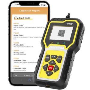Διαγνωστικός ελεγκτής OBD2 Techstar TP02 για αυτοκίνητα